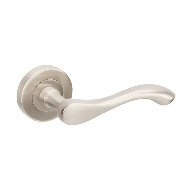 Zanda Cambridge Entrance Set 70mm Key/Turn Brushed Nickel