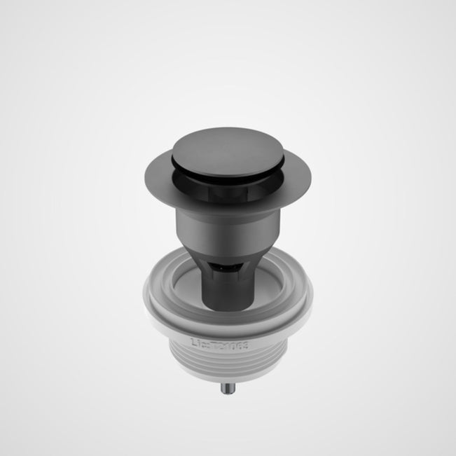 Caroma 40mm Basin Pop-Up Plug and Waste - Gunmetal 687329GM - The Blue Space
