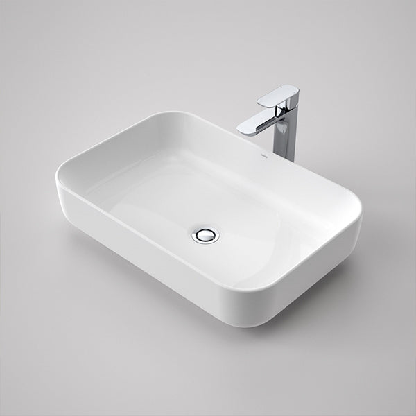 Caroma Artisan Above Counter Basin Rectangle 600mm - Image 1