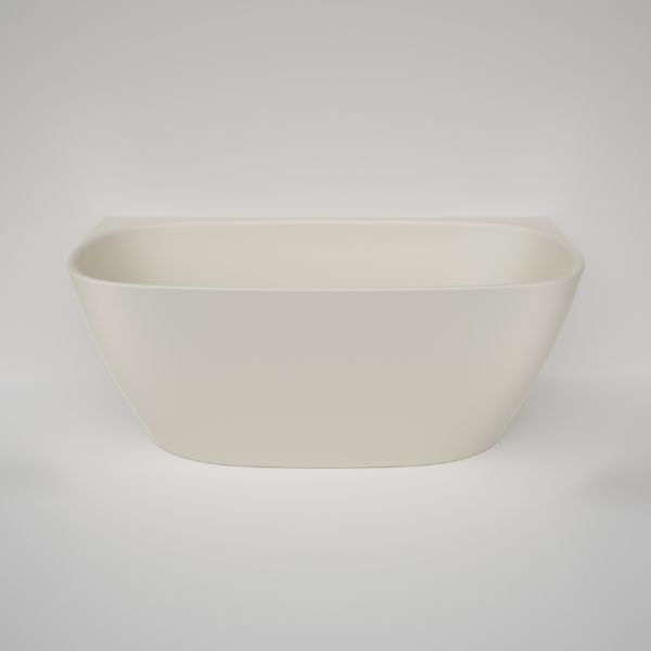 Caroma Contura II 1500mm Back to Wall Freestanding Bath - Matte Clay CII5WFMC