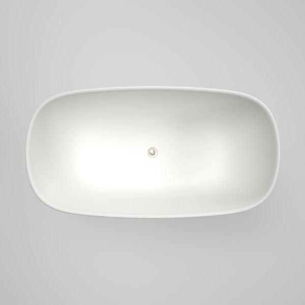 Caroma Contura II 1500mm Freestanding Bath - Matte White CII5FSMW - The Blue Space