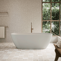Caroma Contura II 1700mm Freestanding Bath - Matte Clay