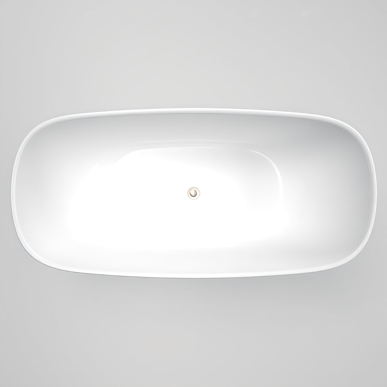 Top Caroma Contura II 1700mm Freestanding Bath - White CII7FSW - The Blue Space