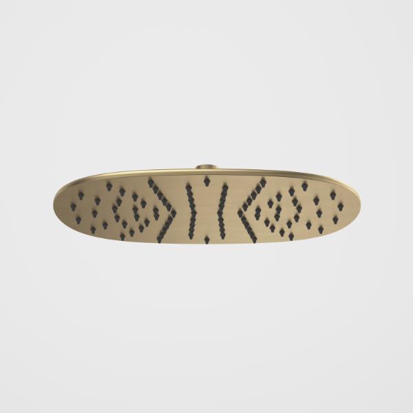 Caroma Contura II 300mm Rain Shower - Brushed Brass 849083BB4A