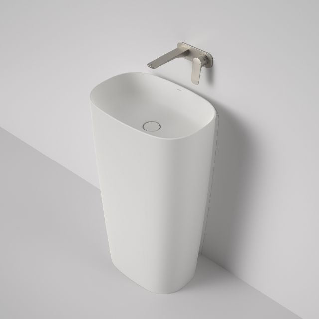 Lifestyle Caroma Contura II 530mm Freestanding Basin - Matte White 853500MW - The Blue Space