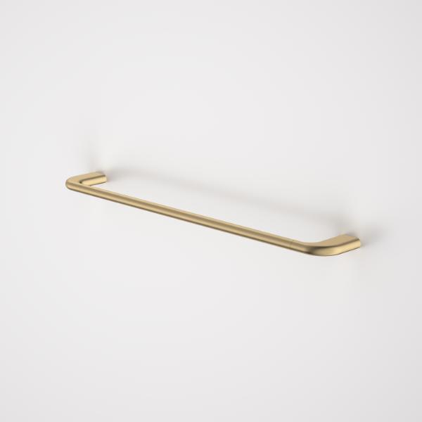 Caroma Contura II 620mm Single Towel Rail - Brushed Brass 849033BB | The Blue Space
