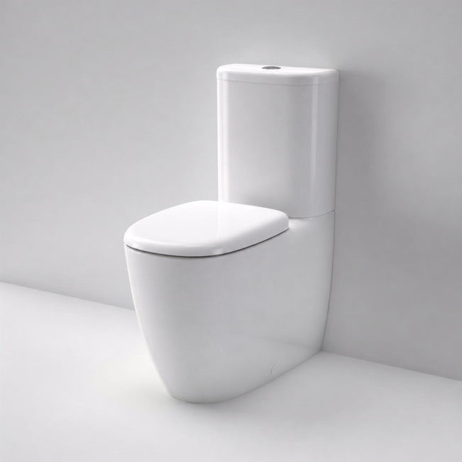 Caroma Contura II Cleanflush Wall Faced Close Coupled Suite - White 848801W - The Blue Space