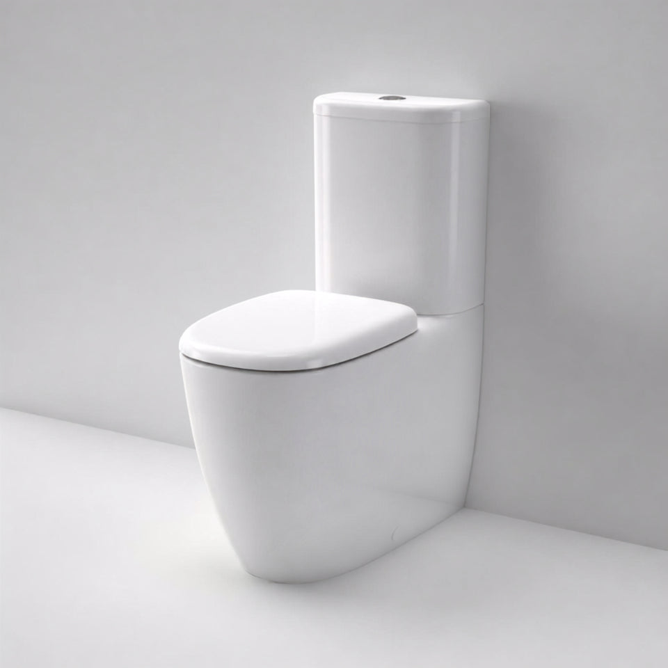 Caroma Contura II Cleanflush Wall Faced Close Coupled Suite - White