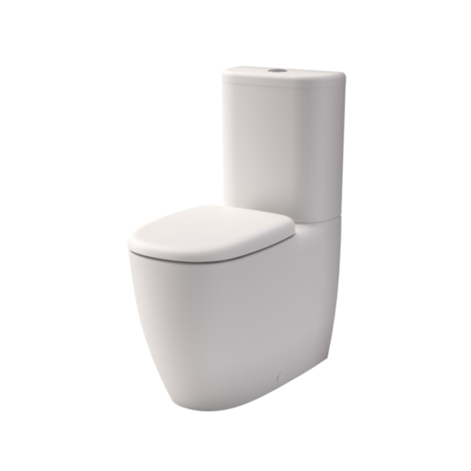 Caroma Contura II Cleanflush Wall Faced Close Coupled Suite - Matte White 848801MW 848802MW - The Blue Space