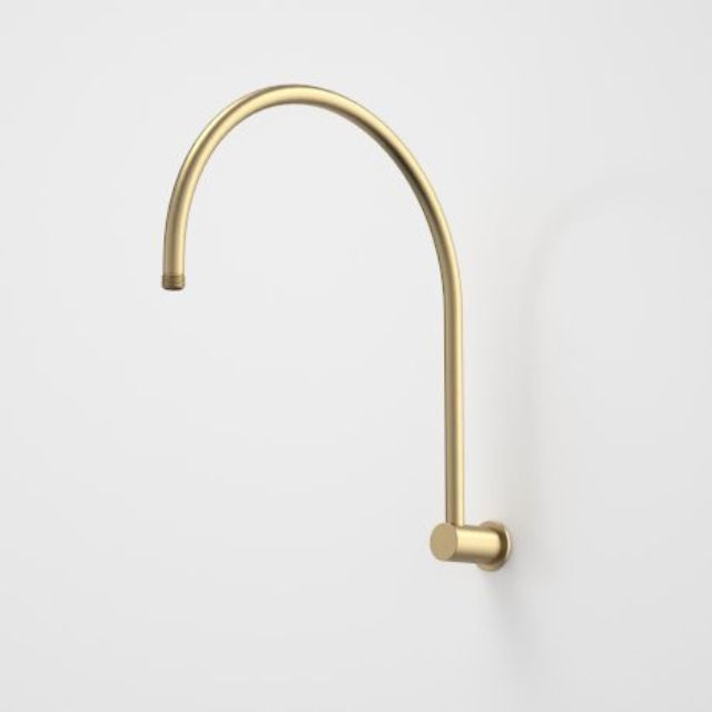 Caroma Upswept Shower Arm - Brushed Brass
