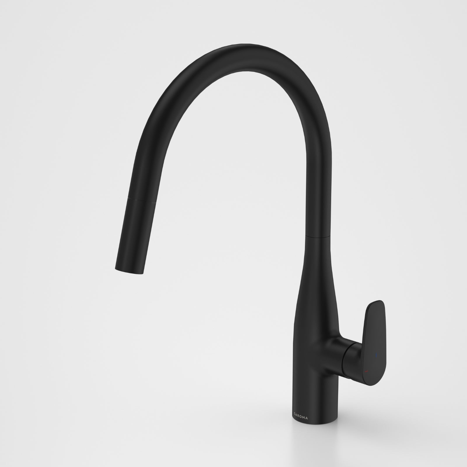 Caroma Contura II Pull Out Sink Mixer - Black 849062B56AF - The Blue Space
