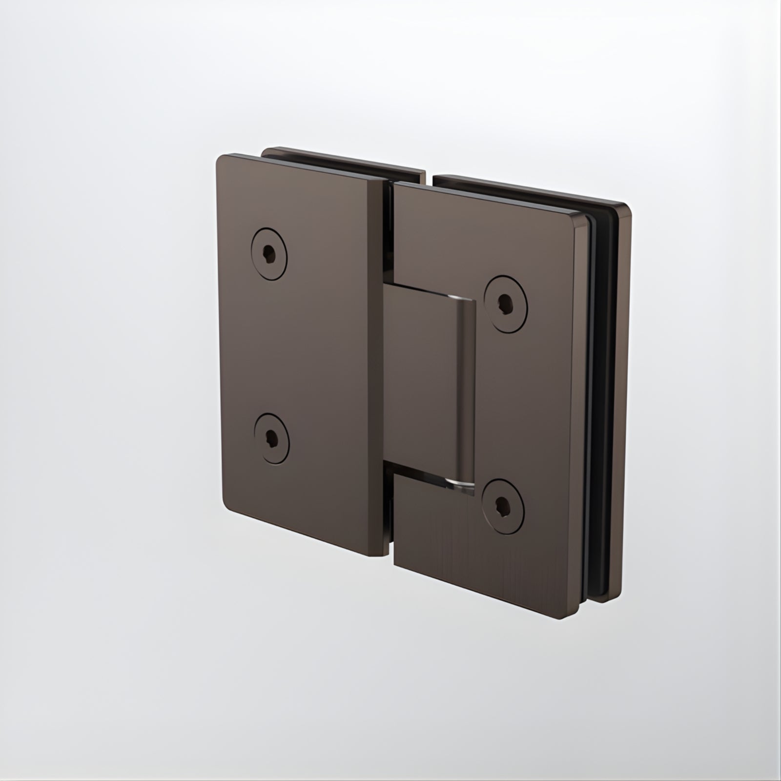 Back Caroma Glass to Glass Shower Door Hinge Brushed Bronze 14228016BBZ - The Blue Space