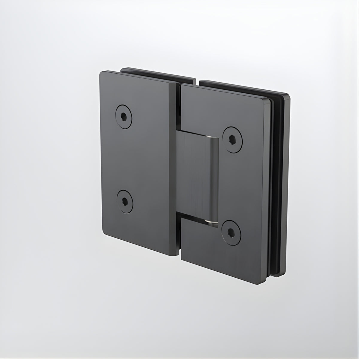 Back Caroma Glass to Glass Shower Door Hinge Gunmetal 14228016GM - The Blue Space
