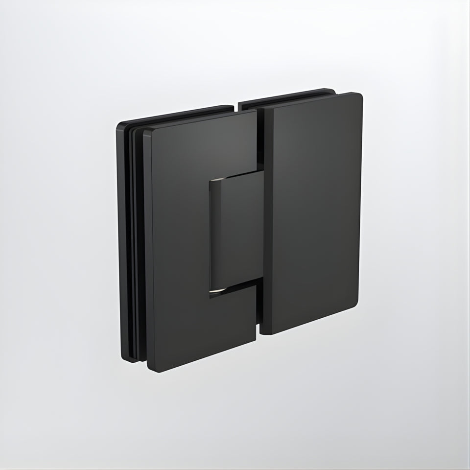 Caroma Glass to Glass Shower Door Hinge Matte Black