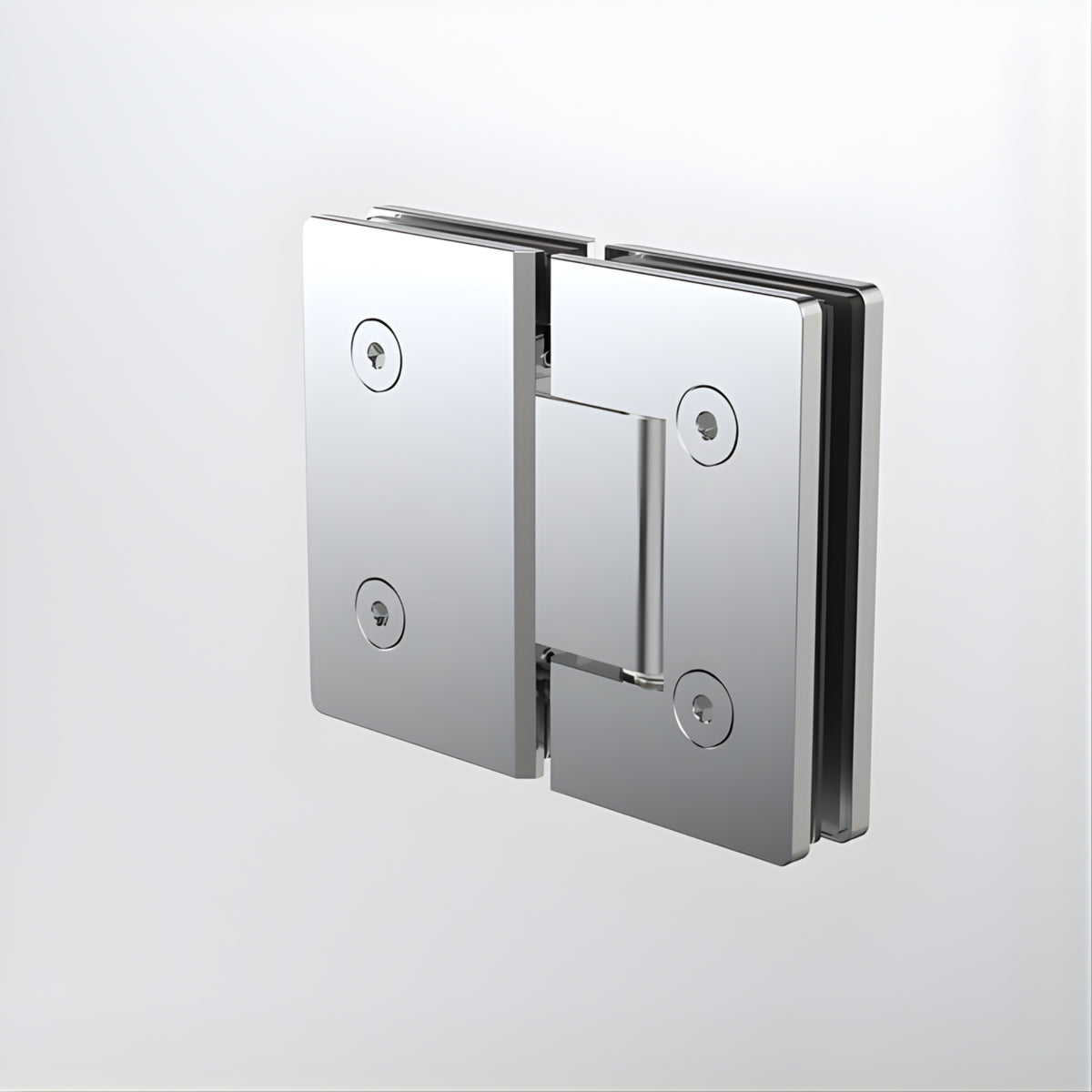 Back Caroma Glass to Glass Shower Door Hinge Polished Stainless Steel 14228016PSS - The Blue Space