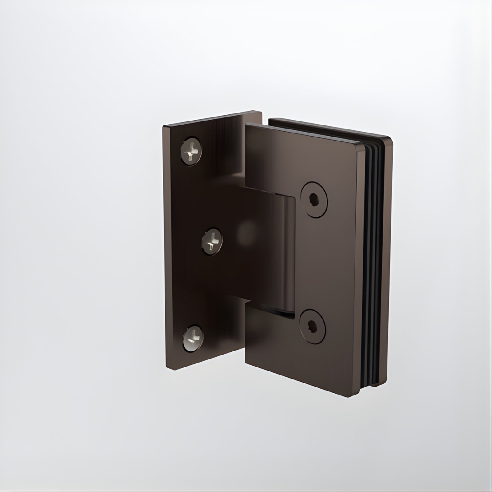 Back Caroma Glass to Wall Shower Door Hinge Brushed Bronze 14228004BBZ - The Blue Space