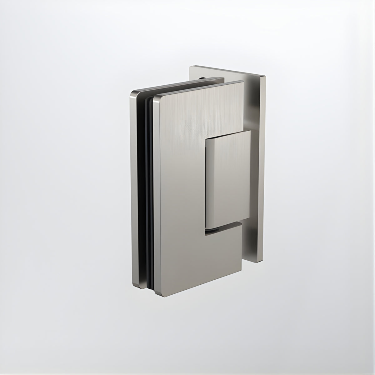 Caroma Glass to Wall Shower Door Hinge Brushed Nickel 14228004BN - The Blue Space