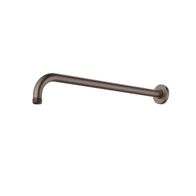 Angle Caroma Liano II 415mm Right Angled Shower Arm - Brushed Bronze 99641BBZ - The Blue Space
