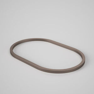 Caroma Liano II 530mm Pill Basin Dress Ring - PVD Brushed Bronze