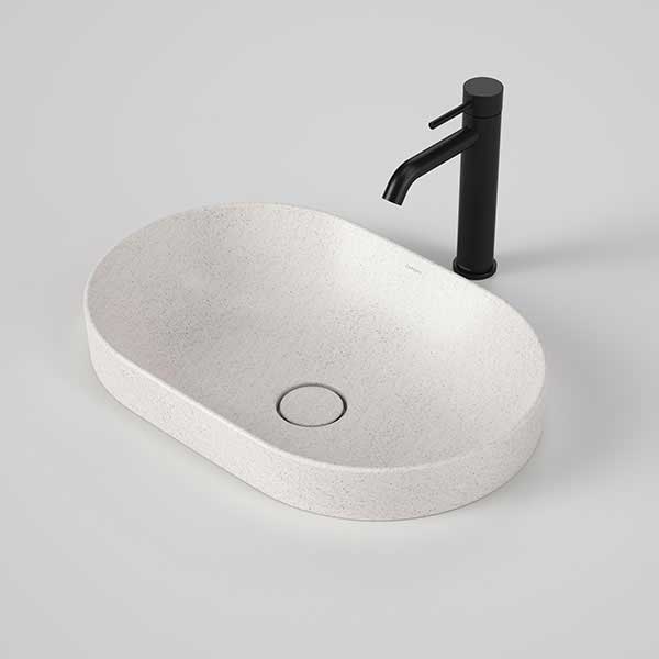 Caroma Liano II 530mm Pill Inset Basin – Matte Speckled