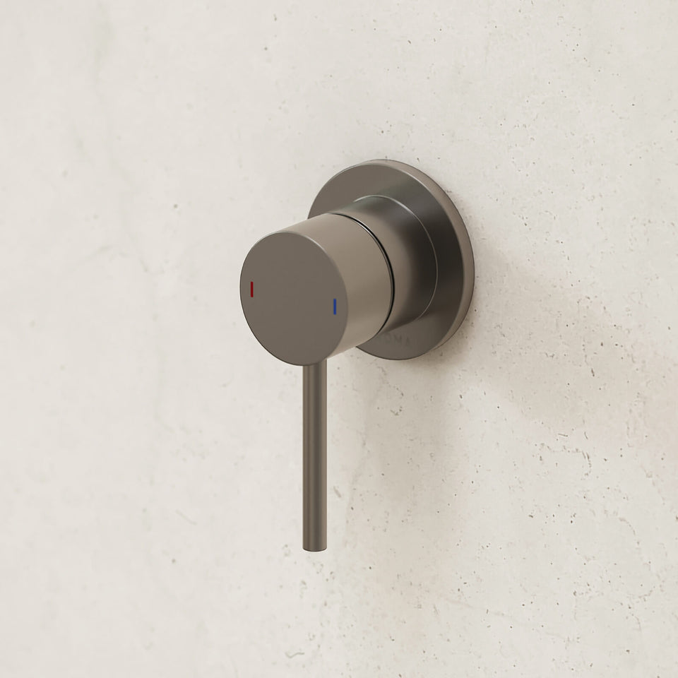 Caroma Liano II Bath/Shower Mixer Gunmetal