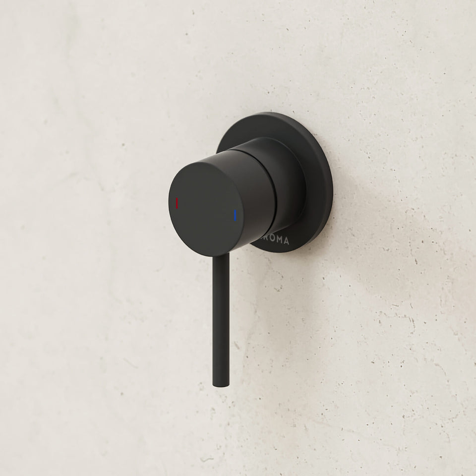 Caroma Liano II Bath/Shower Mixer Matte Black