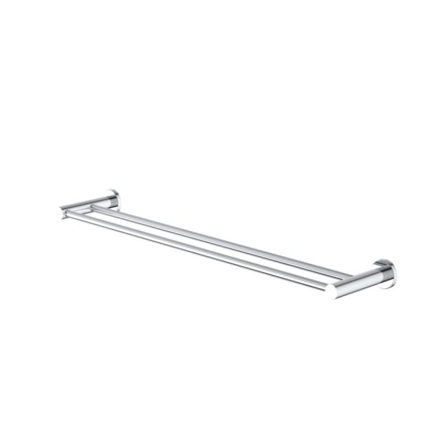 Angle Caroma Liano II Double Towel Rail 640mm - Chrome 96447C - The Blue Space