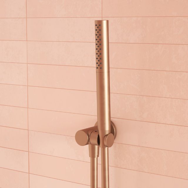 Lifestyle 3 Caroma Liano II Hand Shower - Brushed Bronze 96474BBZ3A - The Blue Space