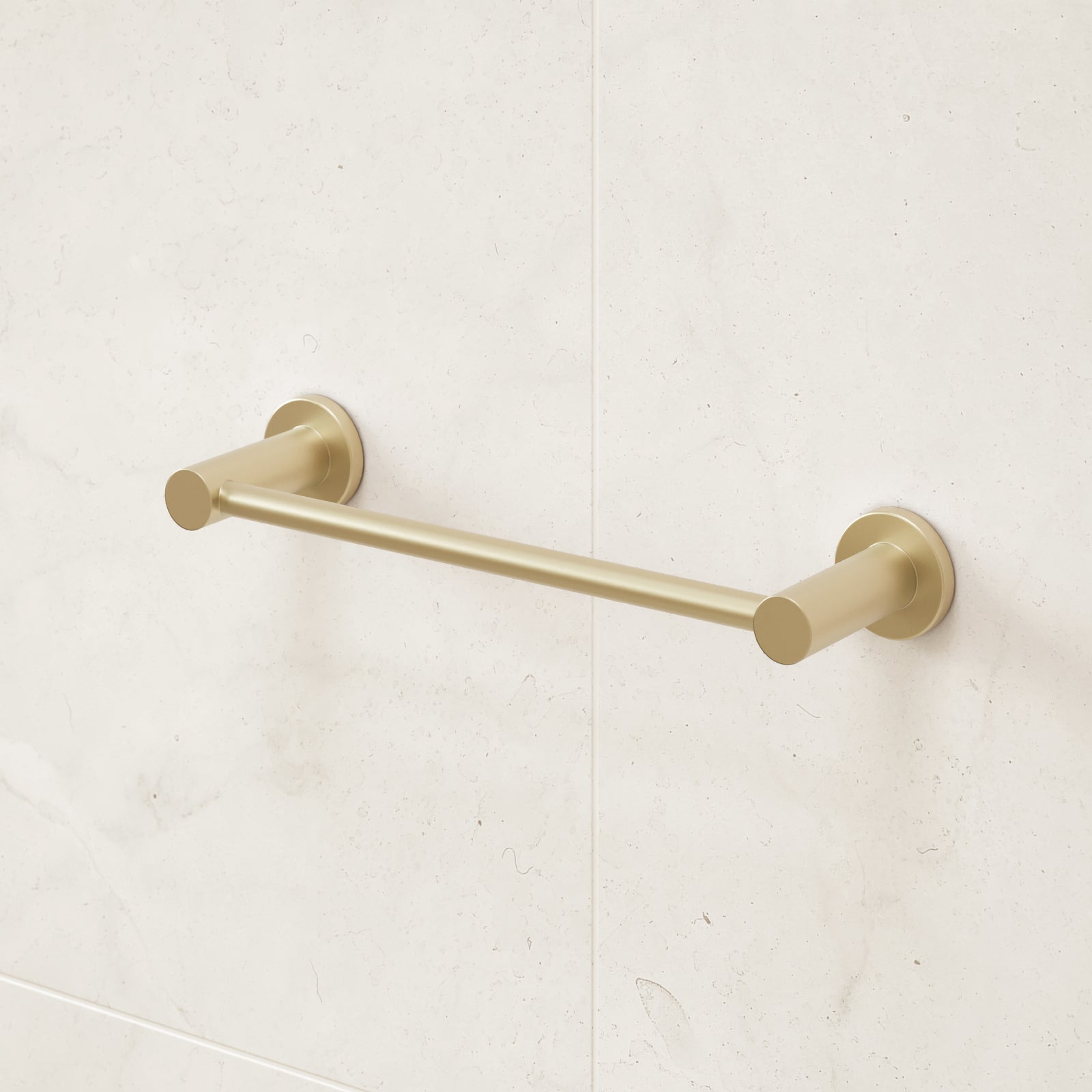 Caroma Liano II Hand Towel Rail Brushed Brass  | The Blue Space