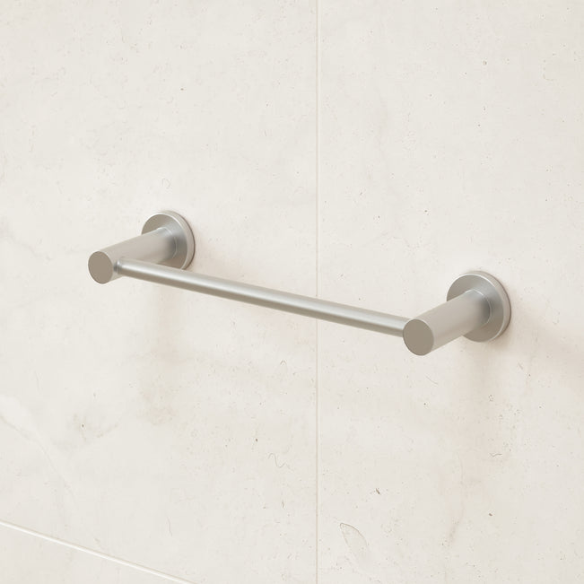 Caroma Liano II Hand Towel Rail Brushed Nickel  | The Blue Space