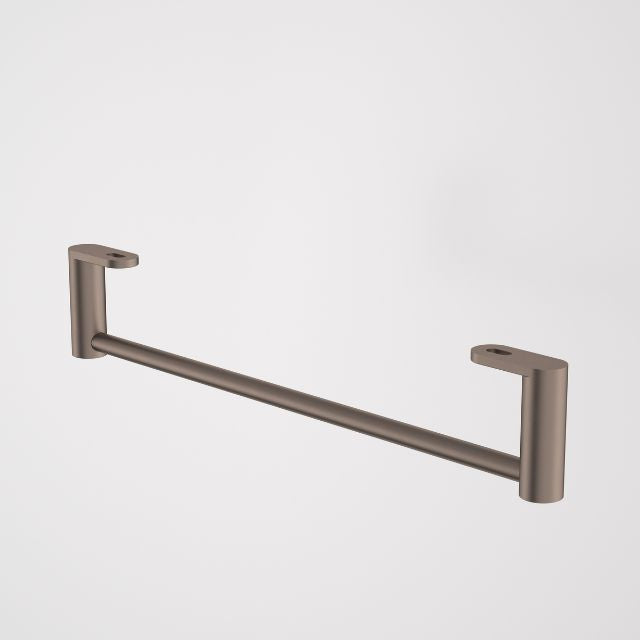 Caroma Liano II Hand Wall Basin Integrated Towel Rail - Brushed Bronze 96457BBZ - The Blue Space