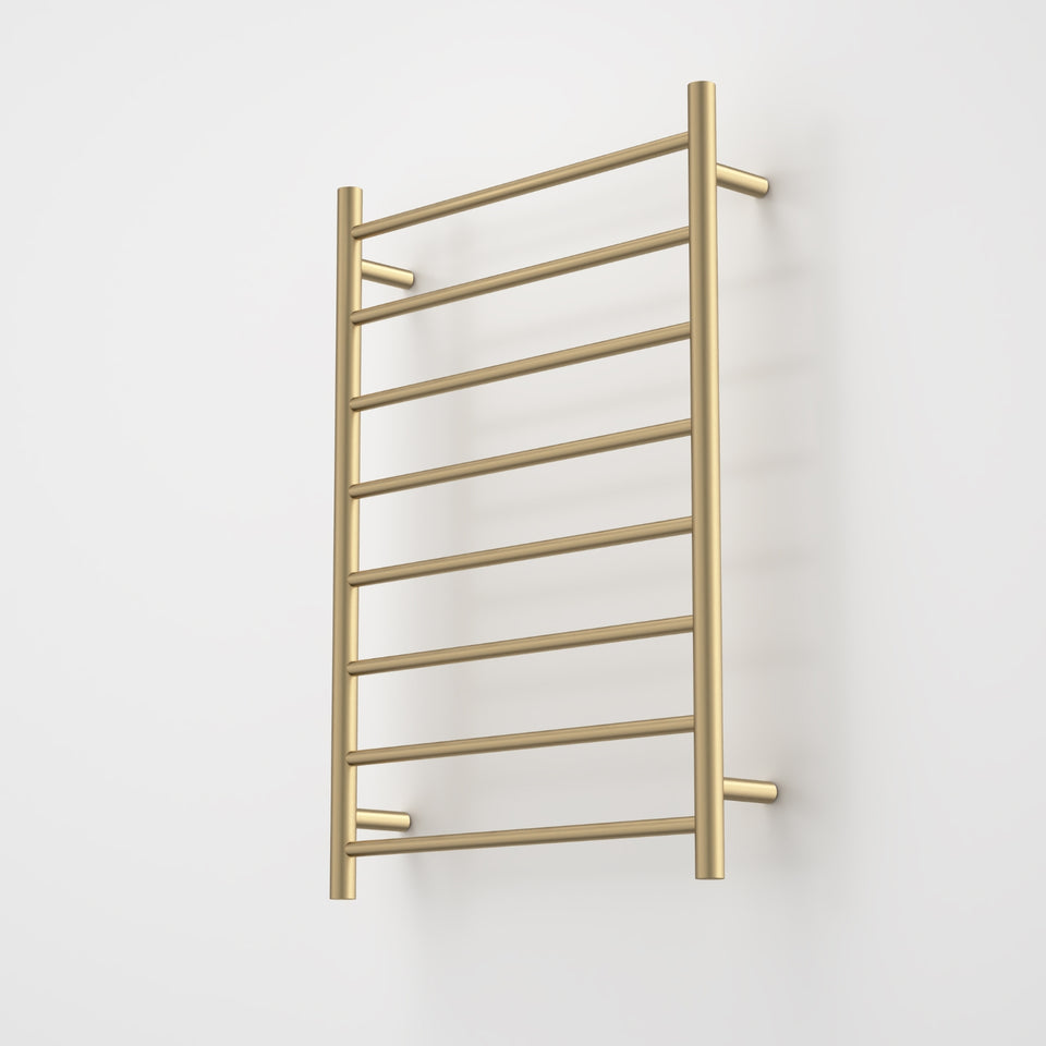 Caroma Liano II Heated Towel Ladder - Brushed Brass
