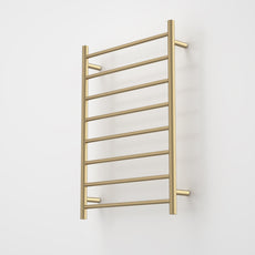 Caroma Liano II Heated Towel Ladder - Brushed Brass 11225051BB - The Blue Space