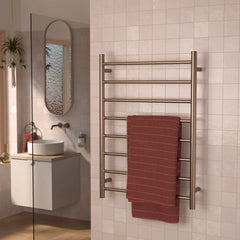 Caroma Liano II Heated Towel Ladder - Brushed Bronze