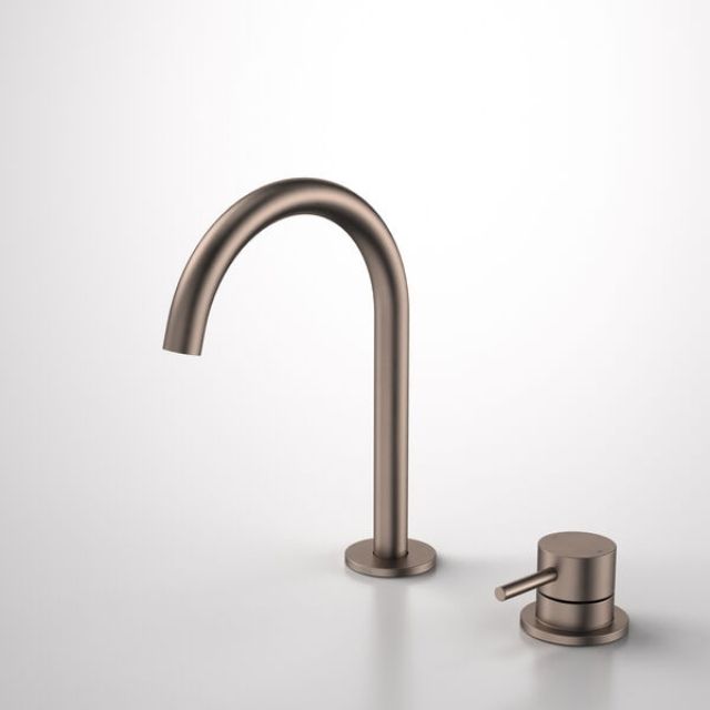 Caroma Liano II Hob Basin Mixer Set 160mm - Brushed Bronze 96404BBZ65AF - The Blue Space