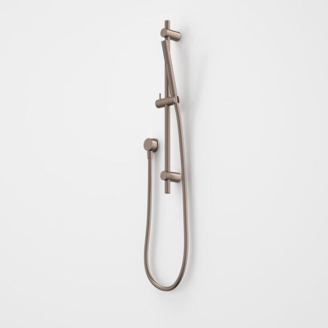 Caroma Liano II Rail Shower - Brushed Bronze 96473BBZ3A - The Blue Space