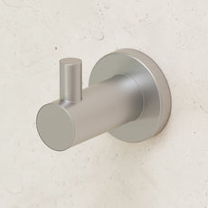 Caroma Liano II Robe Hook Brushed Nickel | The Blue Space