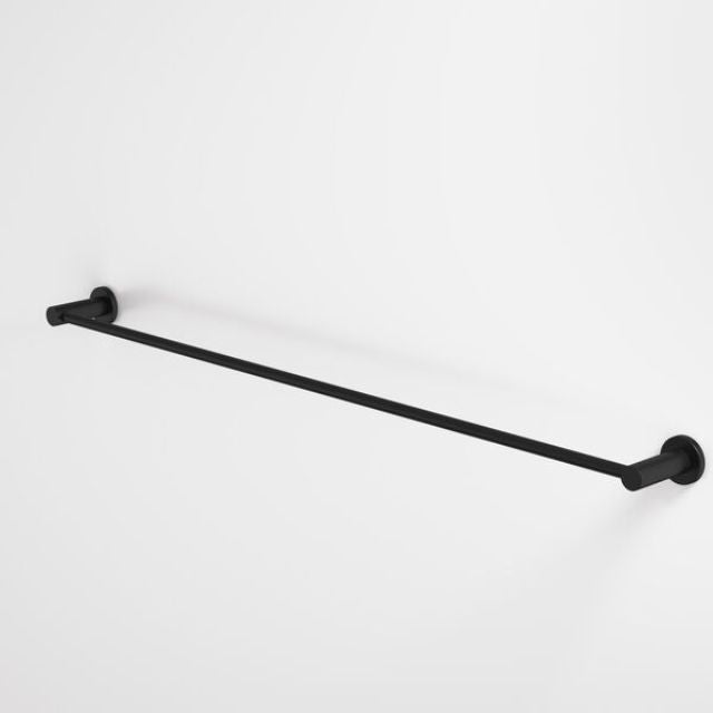 Caroma Liano II Single Towel Rail 840mm - Matte Black 96446B - The Blue Space
