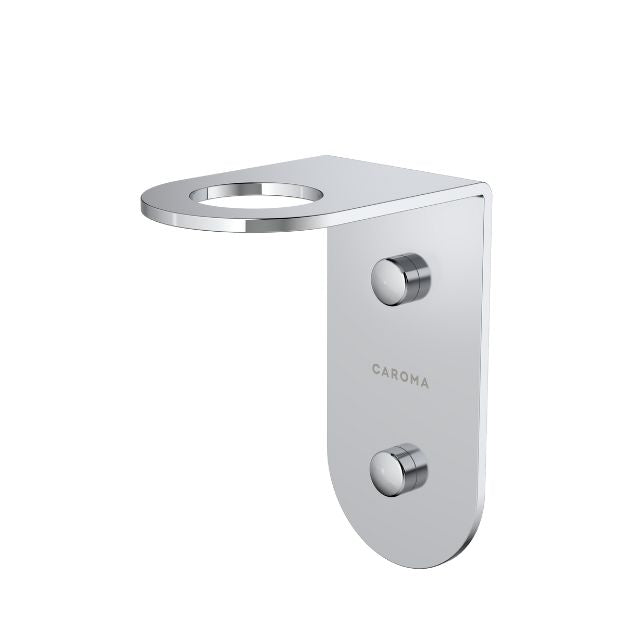 Angle Caroma Liano II Soap Bottle Holder - Chrome 96450C - The Blue Space