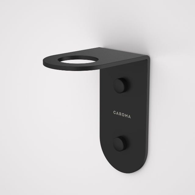 Caroma Liano II Soap Bottle Holder - Matte Black 96450B - The Blue Space