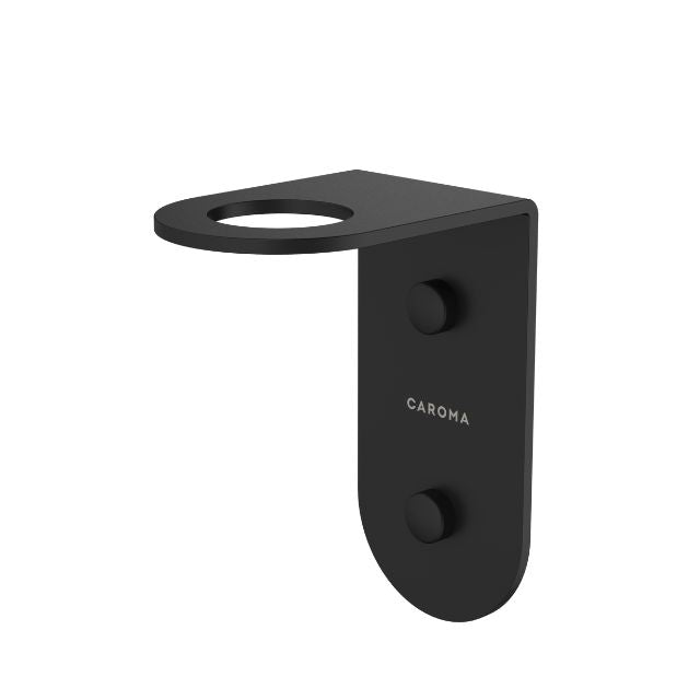 Angle Caroma Liano II Soap Bottle Holder - Matte Black 96450B - The Blue Space