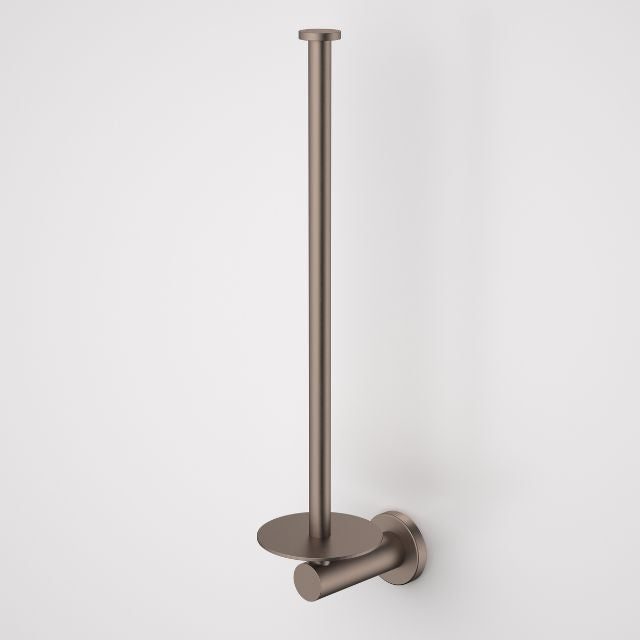 Caroma Liano II Spare Toilet Roll Holder - Brushed Bronze 96452BBZ - The Blue Space