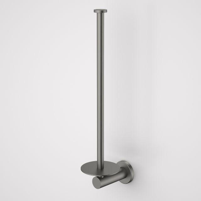 Caroma Liano II Spare Toilet Roll Holder - Gunmetal