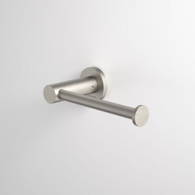 Caroma Liano II Toilet Roll Holder - Brushed Nickel 96441BN - The Blue Space