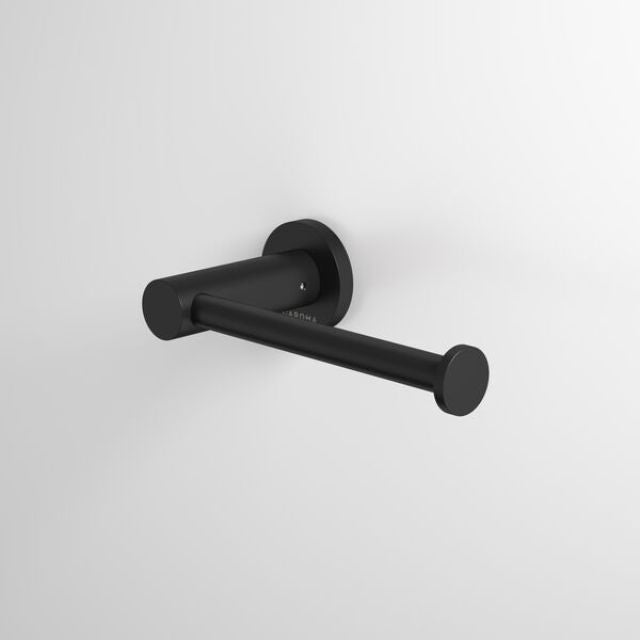 Caroma Liano II Toilet Roll Holder - Matte Black 96441B - The Blue Space
