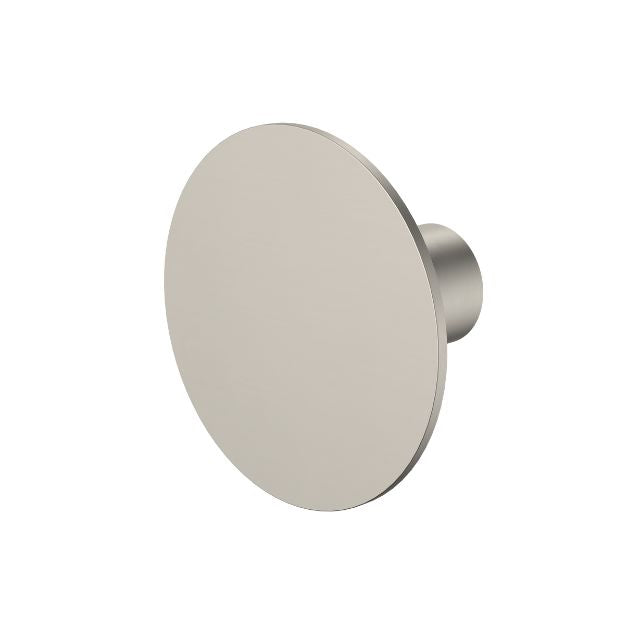 Angle Caroma Liano II Wall Hook - Large - Brushed Nickel 96451BN - The Blue Space