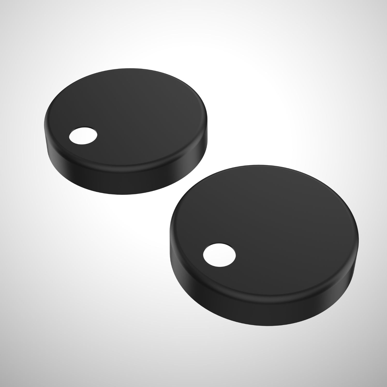Caroma Liano / Luna Toilet Seat Hinge Caps - Matte Black 254214B - The Blue Space