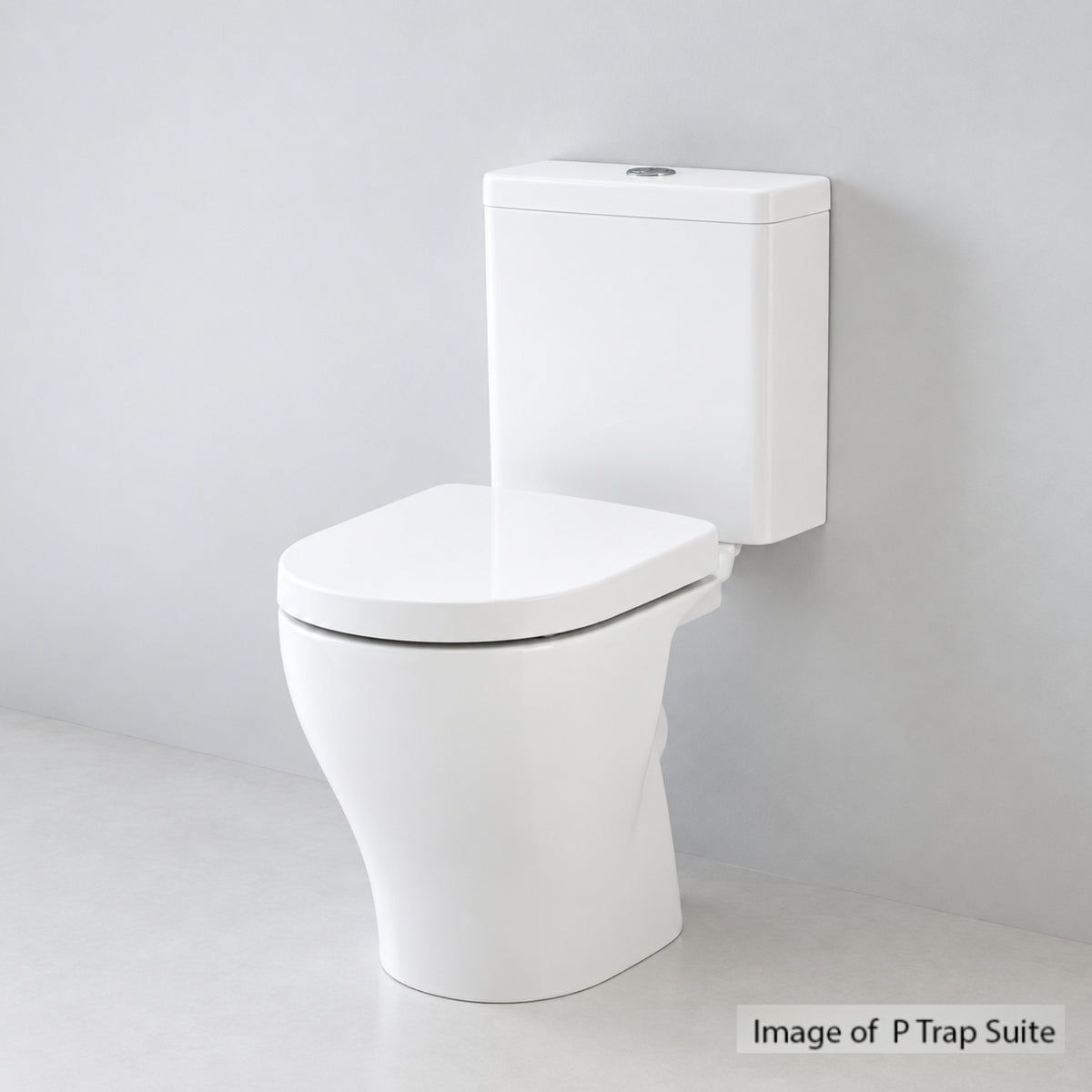 P Trap Suite Caroma Luna Cleanflush Close Coupled Toilet Suite 844740W - The Blue Space