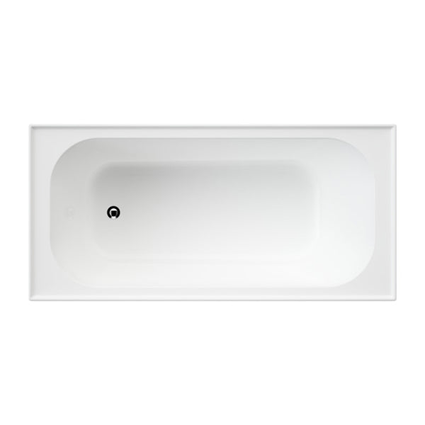 Caroma Luna Four Tile Flange Bath by Caroma - The Blue Space