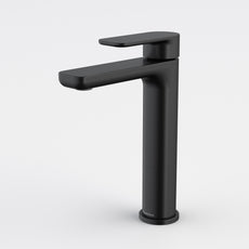 Caroma Luna II Mid Basin Mixer - Satin Black 68199BL6AF - The Blue Space